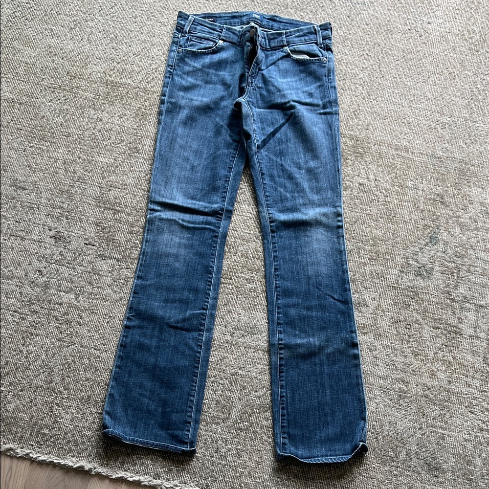 Citizens Of Humanity Blue Boot Cut Jeans